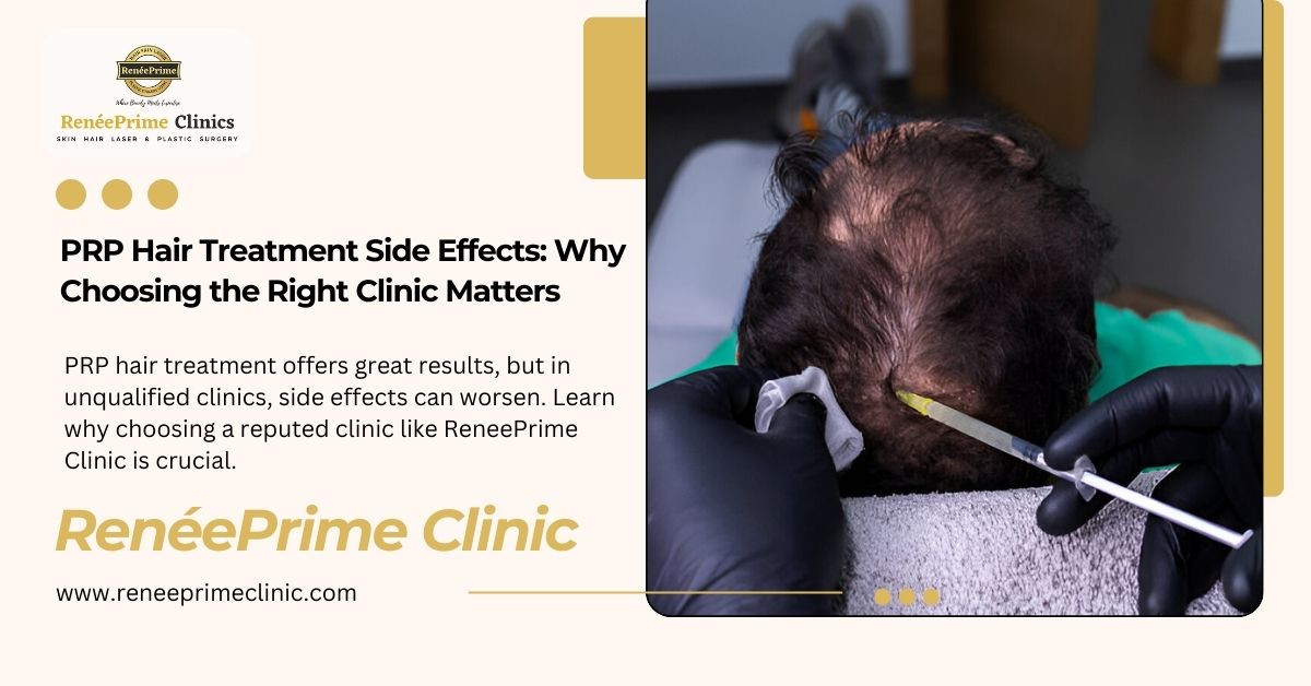 PRP Hair Treatment Side Effects Why Choosing the Right Clinic Matters