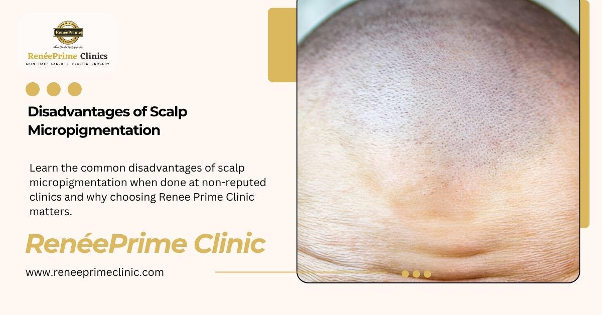 Disadvantages of Scalp Micropigmentation