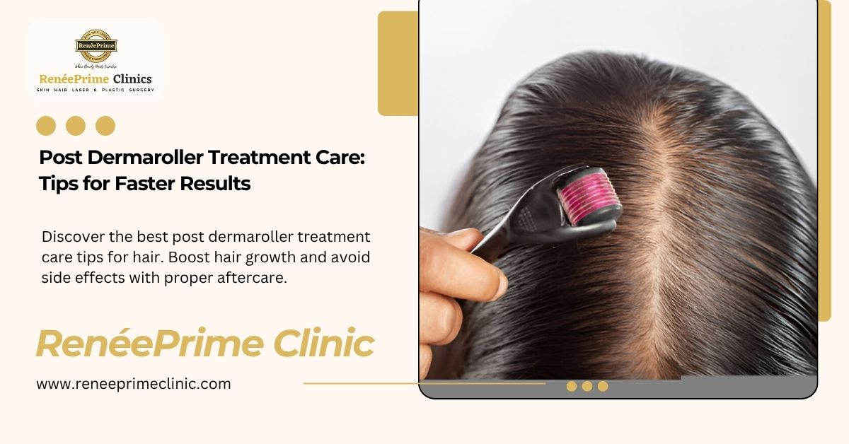 Post Dermaroller Treatment Care-Tips for Faster Results