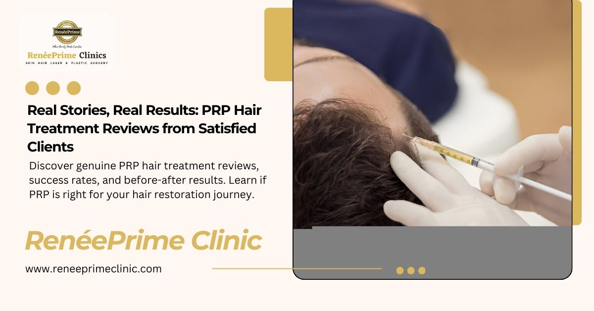 Real Stories, Real Results PRP Hair Treatment Reviews from Satisfied Clients