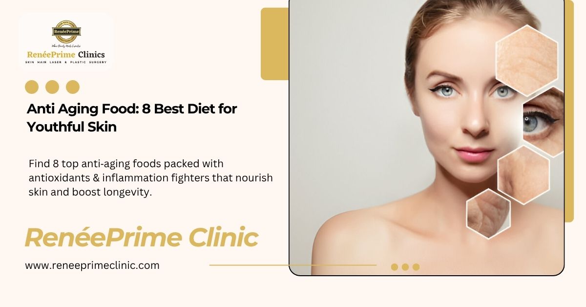 Anti Aging Food: 8 Best Diet for Youthful Skin