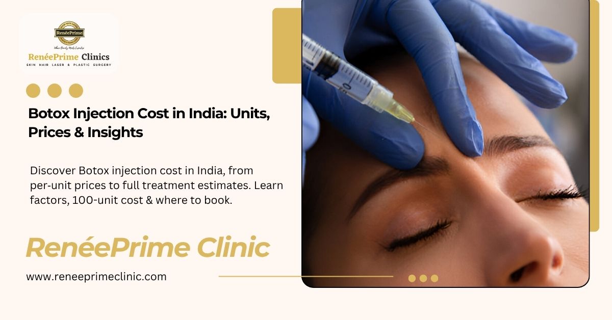 Botox Injection Cost in India: Units, Prices & Insights