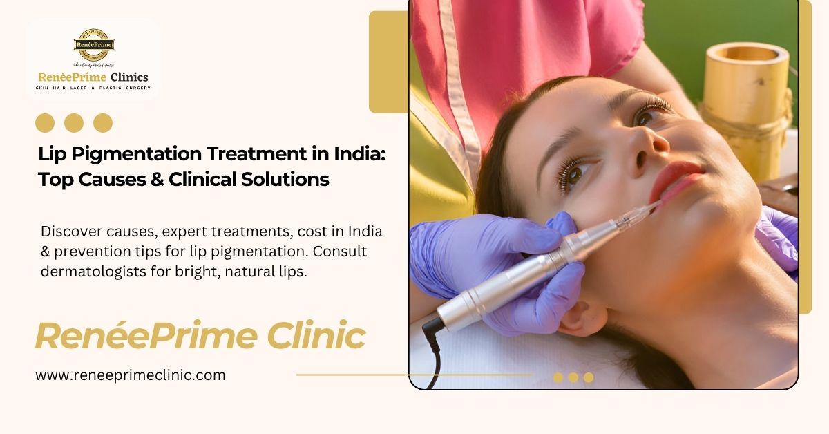 Lip Pigmentation Treatment in India Top Causes & Clinical Solutions
