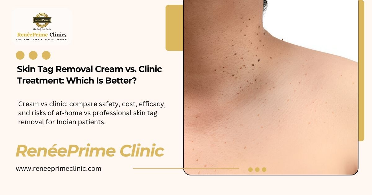 Skin Tag Removal Cream vs. Clinic Treatment Which Is Better