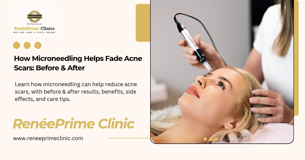 How Microneedling Helps Fade Acne Scars: Before & After