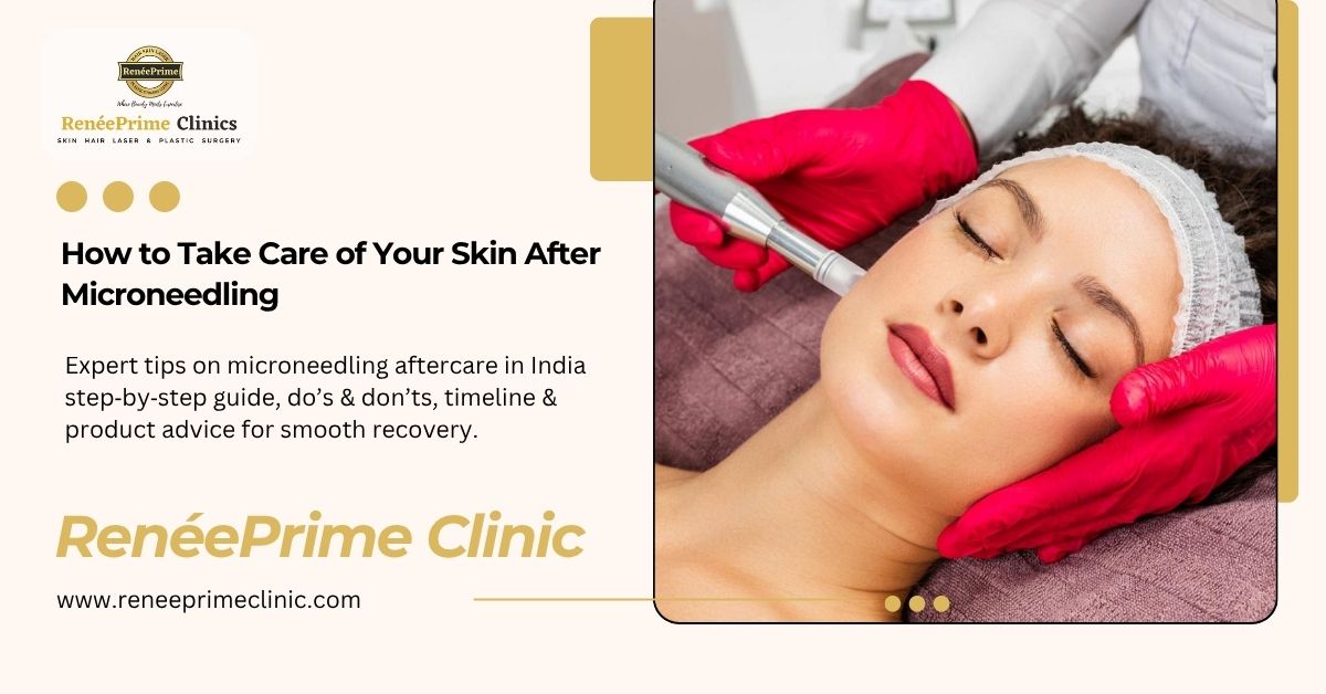 How to Take Care of Your Skin After Microneedling