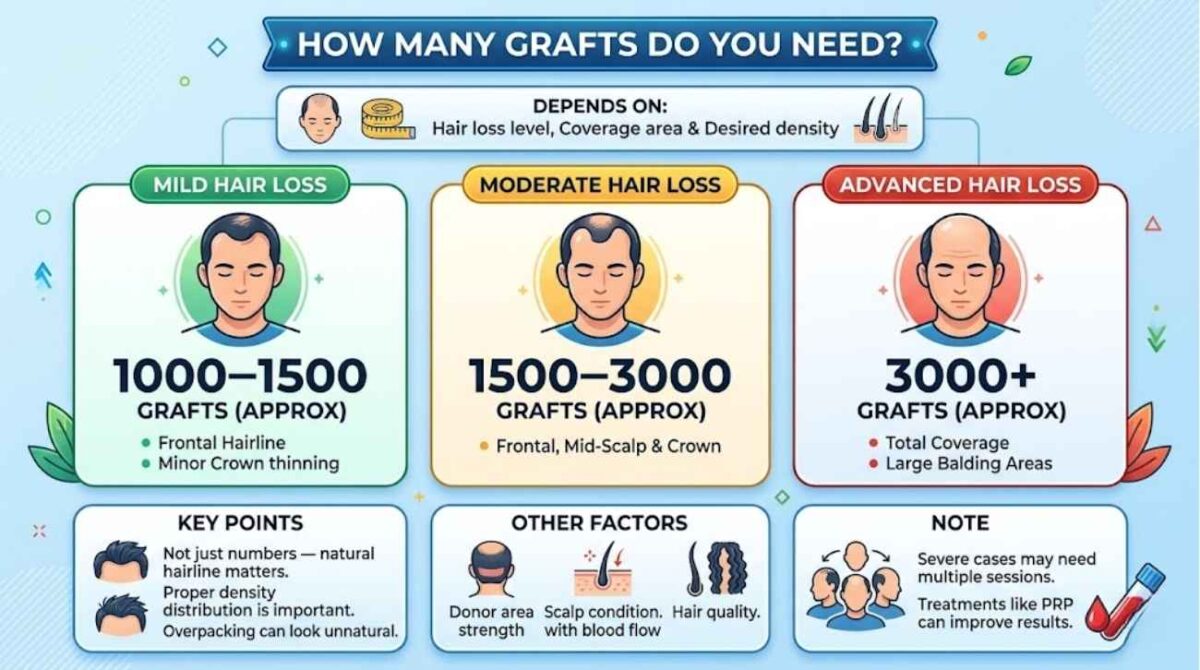 How Many Grafts Do You Need