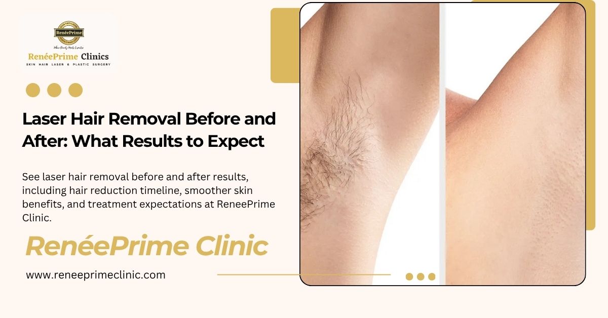 Laser Hair Removal Before and After: What Results to Expect