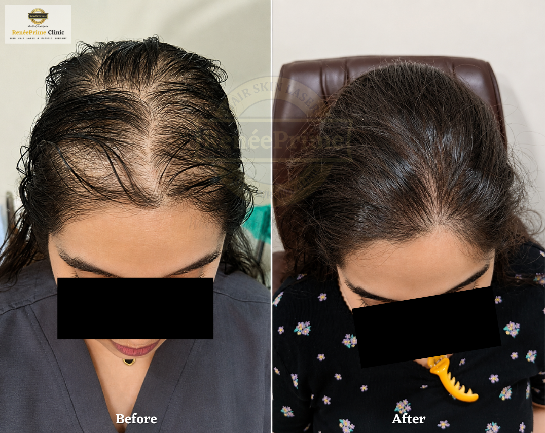 female transplant in Mumbai before and after