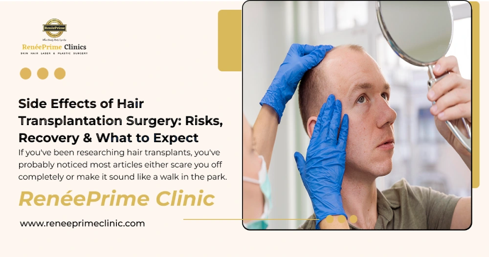 Side Effects of Hair Transplantation Surgery: Risks, Recovery & What to Expect