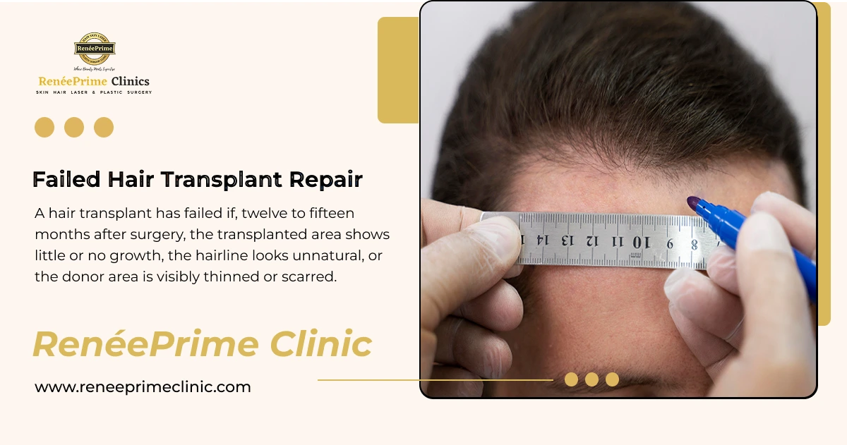 Failed Hair Transplant Repair